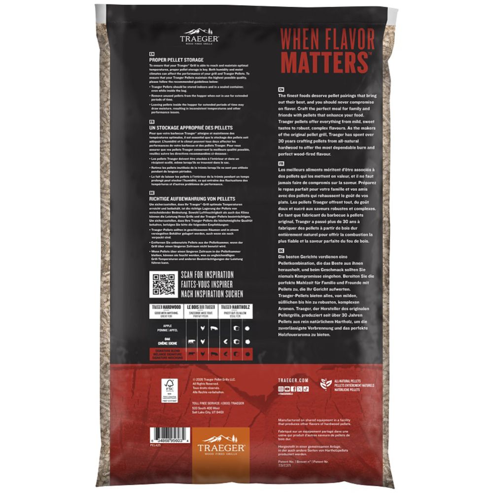 Traeger Signature Blend puupelletti 9 kg