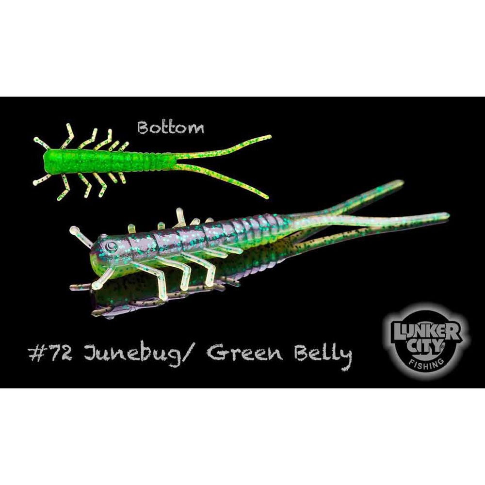 Lunker City Hellgie jigi 8 cm 10 kpl