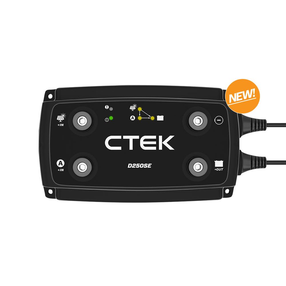 CTEK D250SE 12V Caravan-akkuerotin