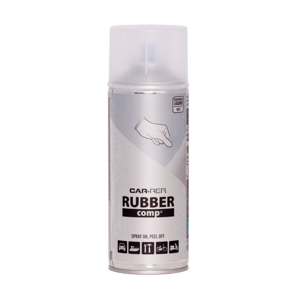 RUBBERcomp Kumimaali Väritön matta 400 ml