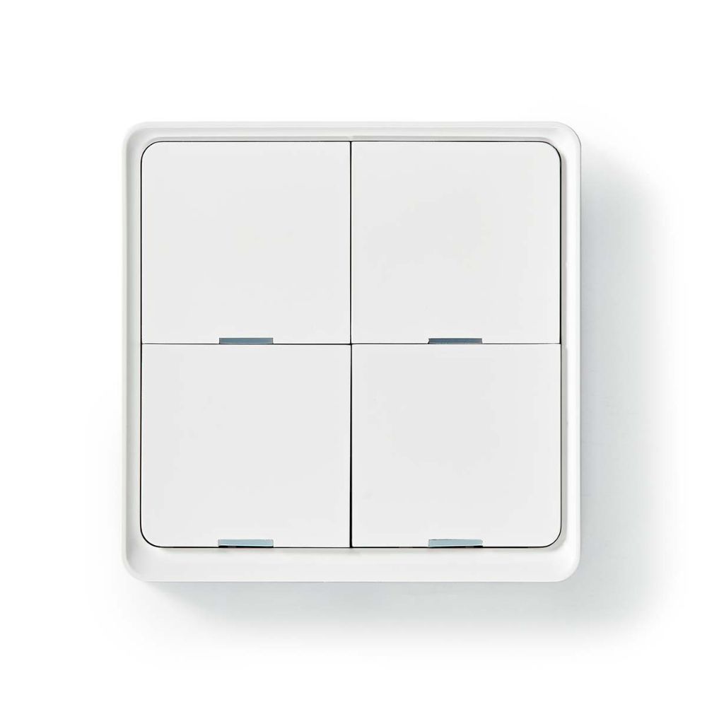 Nedis SmartLife 4-osaline lüliti, pinnale paigaldus, Zigbee 3.0