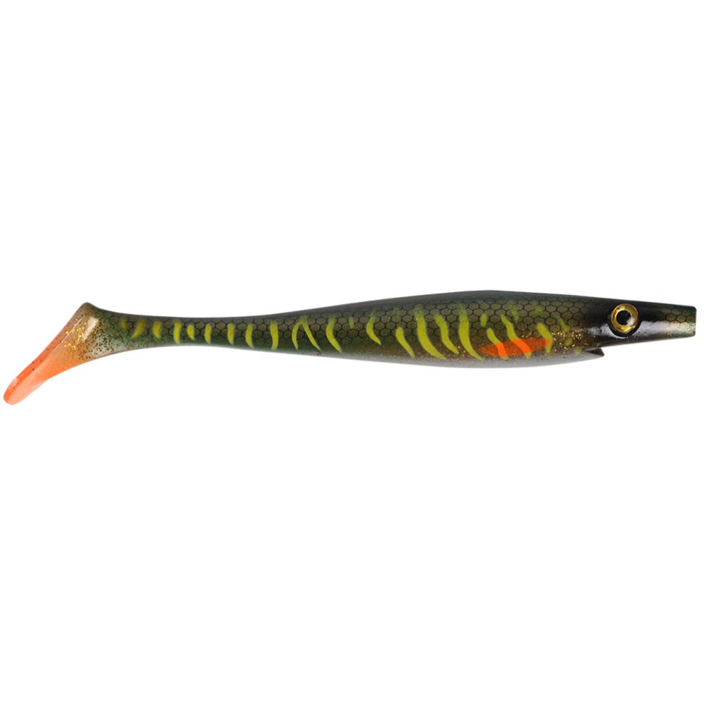 Strike Pro Pig Shad Tournament 18 cm 30 g haukijigi Red Tiger 2 kpl