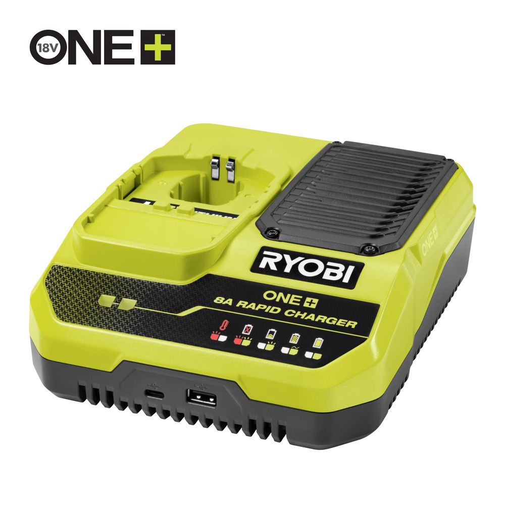 Ryobi ONE+ snabbladdare RC18180