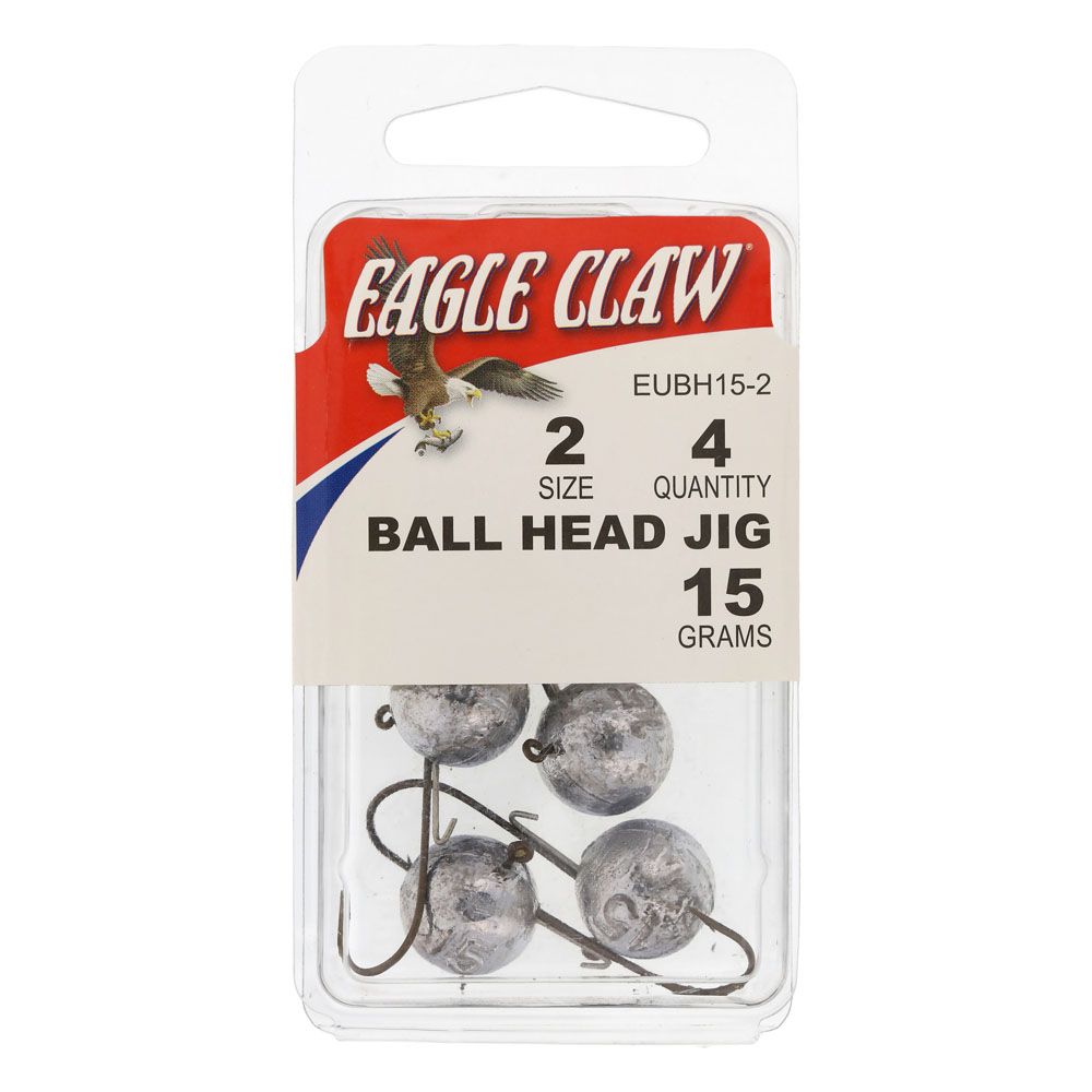 Eagle Claw jiggskalle 4 st