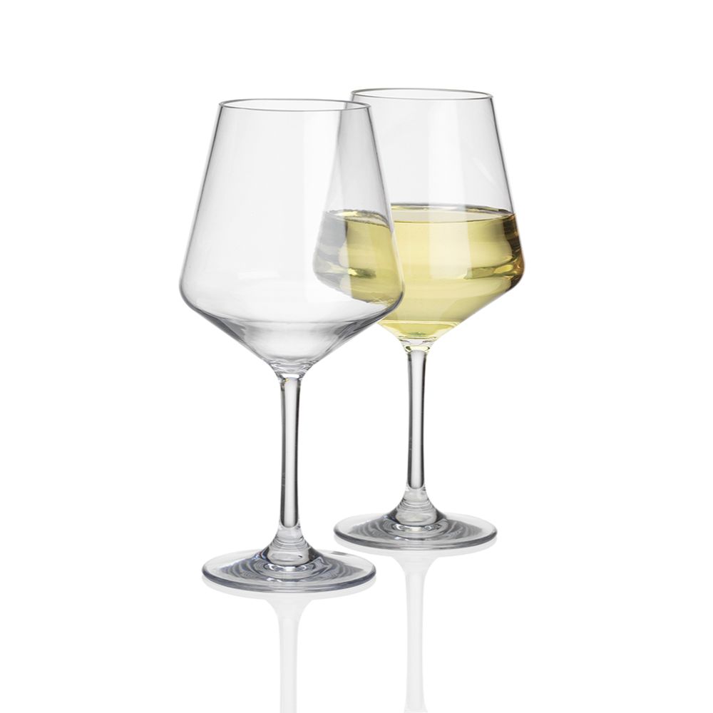 Savoy vitvinsglas plast 45 cl 2 st.