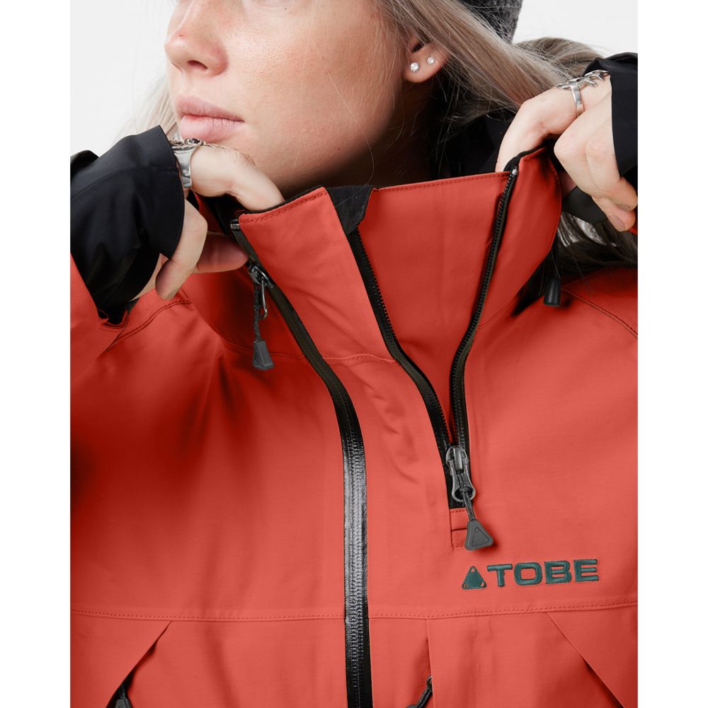 Tobe Vivid skoterjacka Barn Red