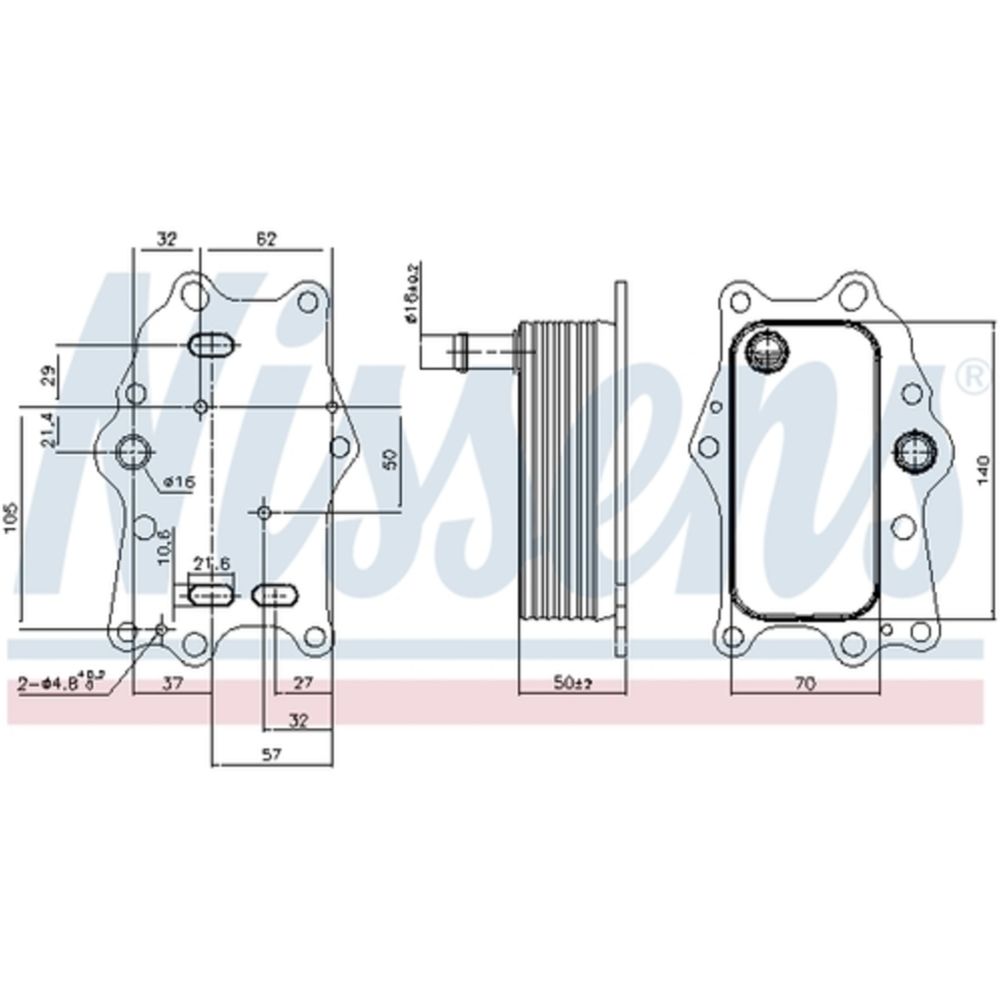 Öljynjäähdytin 30-04514
