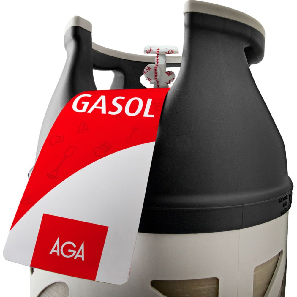 AGA Gasol kompositflaska (utan gasol) PC10, 10 kg
