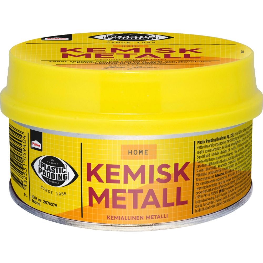 Plastic Padding Kemisk Metall 180 ml