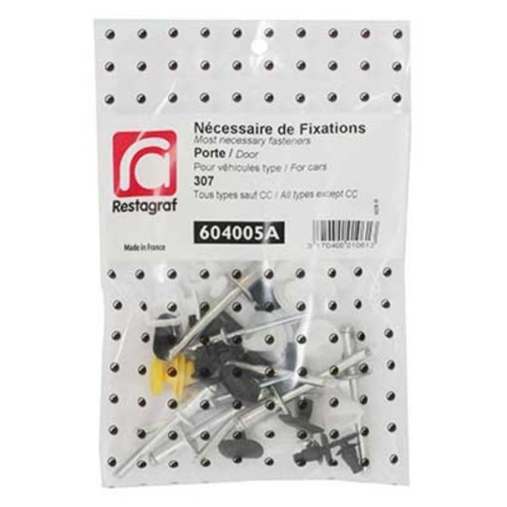 Kinnituskomplekt Peugeot uks 604005A 34 osa