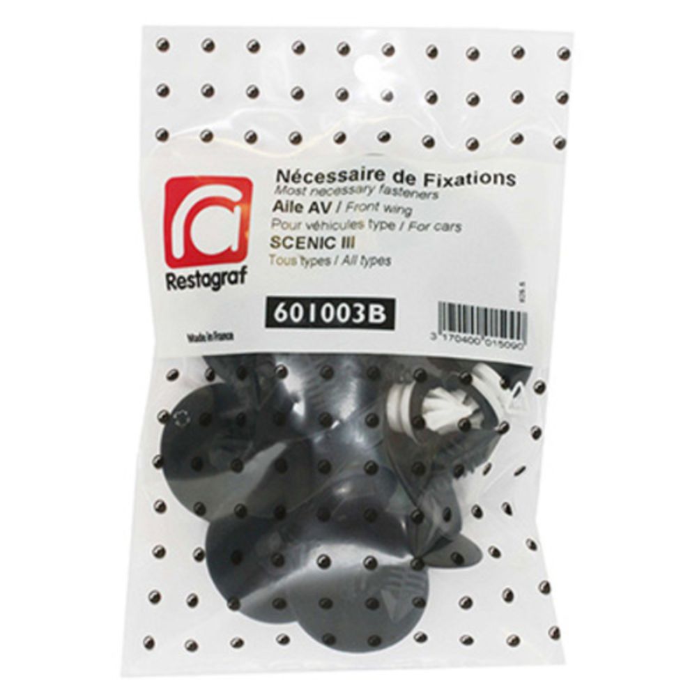 Kiinnikesarja Renault lokasuoja 601003B 25 osaa