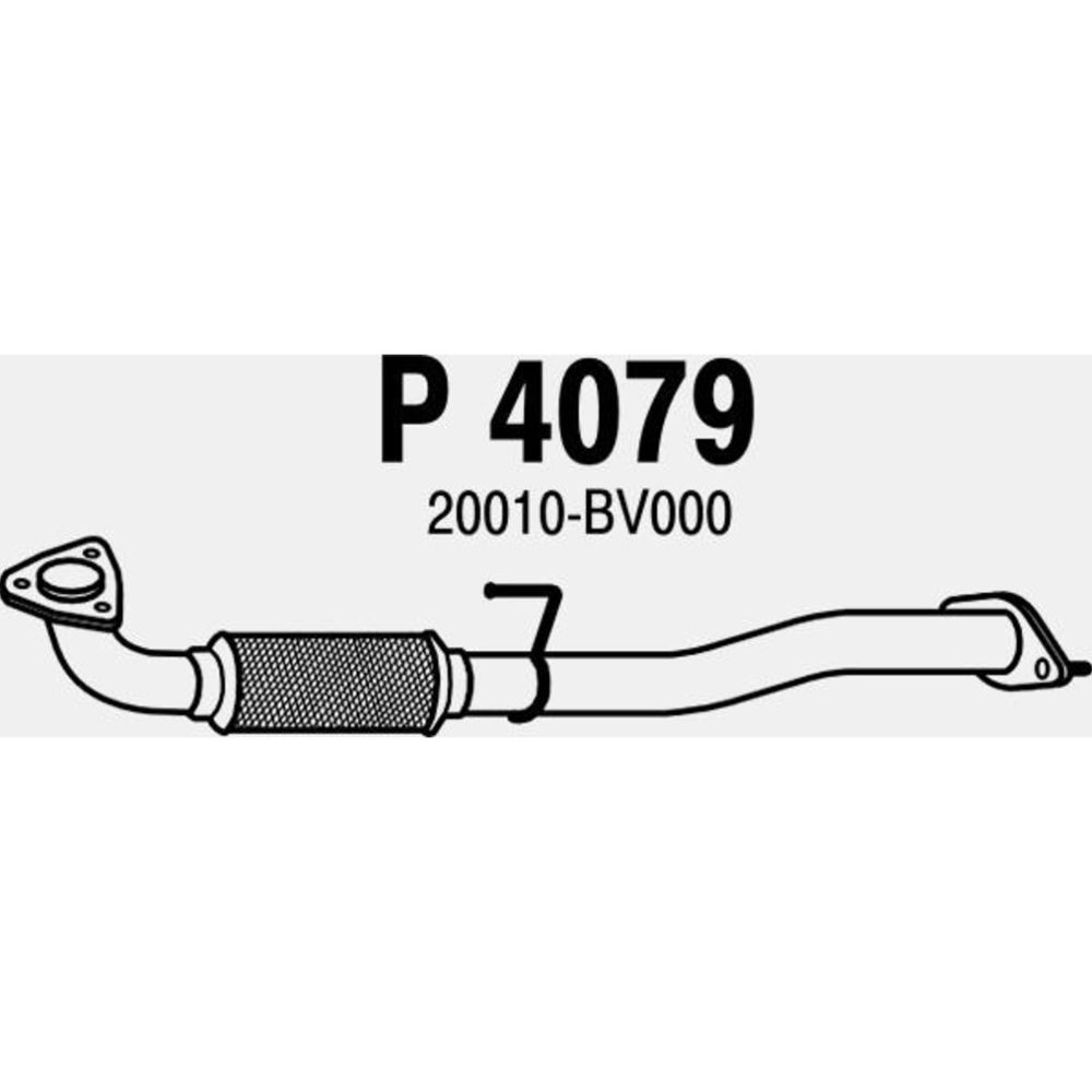 Avgasrör 14-4027