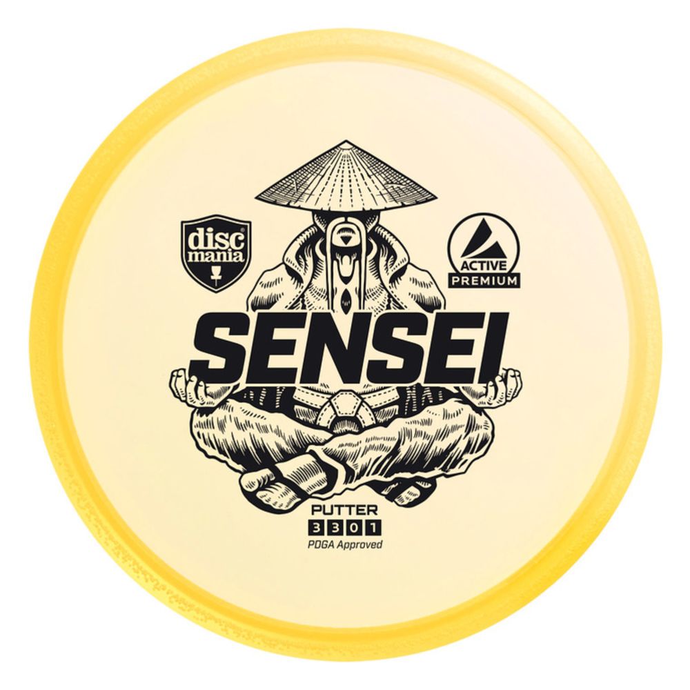 Discmania Active Premium Sensei lühimaaketas, kollane
