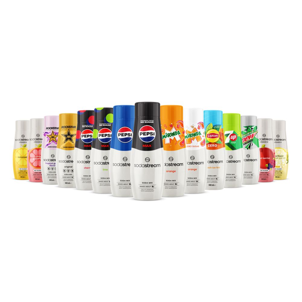 SodaStream virvoitusjuomatiivisteet 440 ml