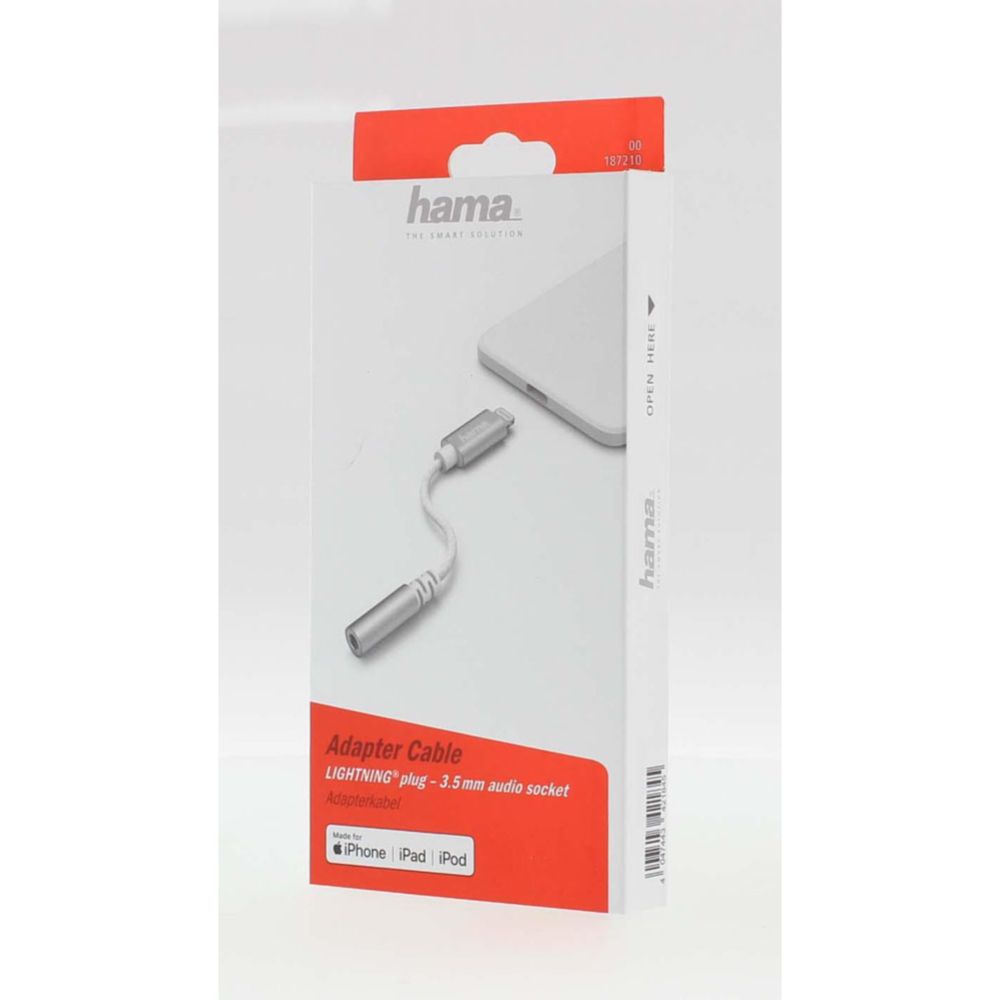 Hama Lightning audioadapter isane 3,5 mm