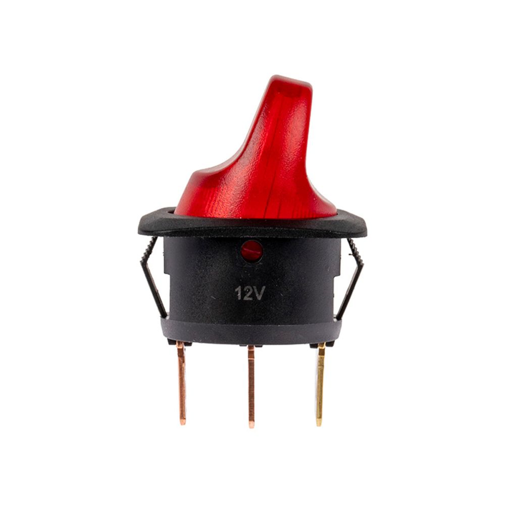 Vipukatkaisin ON-OFF 12 V 25 A punainen