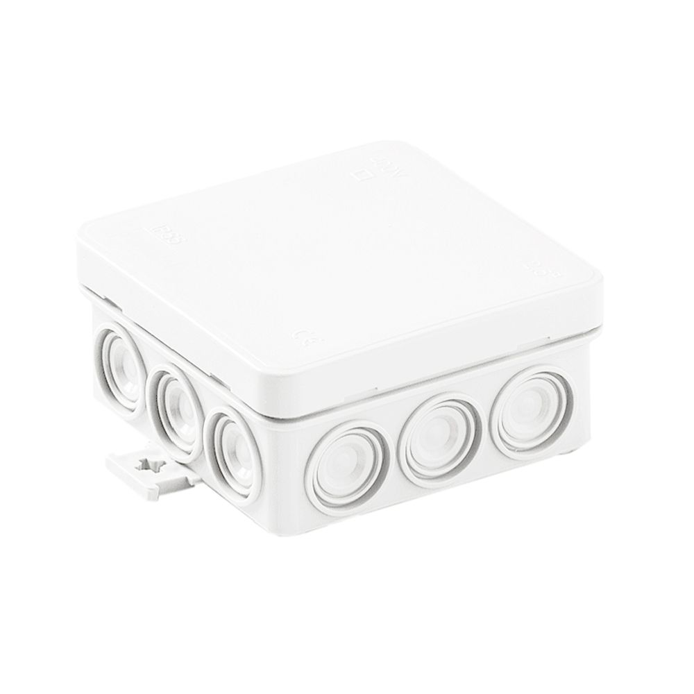 Kopplingsdosa 85 x 85 mm EKK-monteringskablar IP55