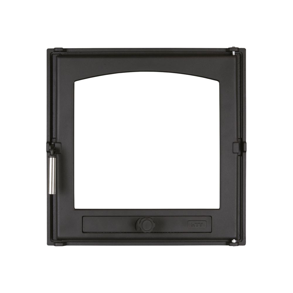 Pisla HTT402 takkaluukku 410 mm x 410 mm musta