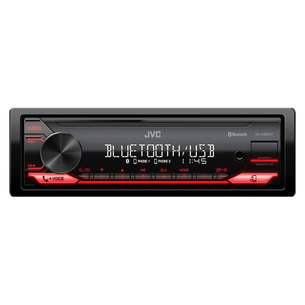 JVC KD-X282BT 1-din autosoitin
