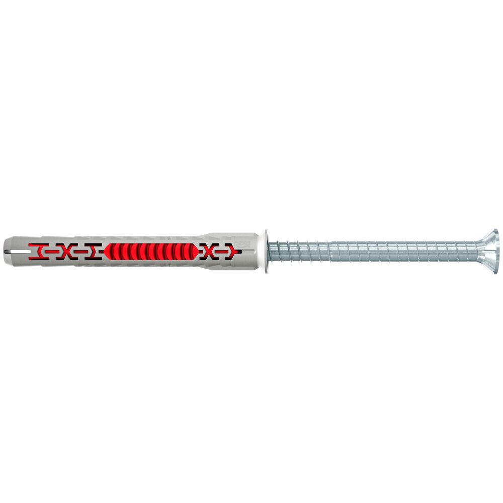 Fischer DuoXpand fasadplugg med skruv 4 st.