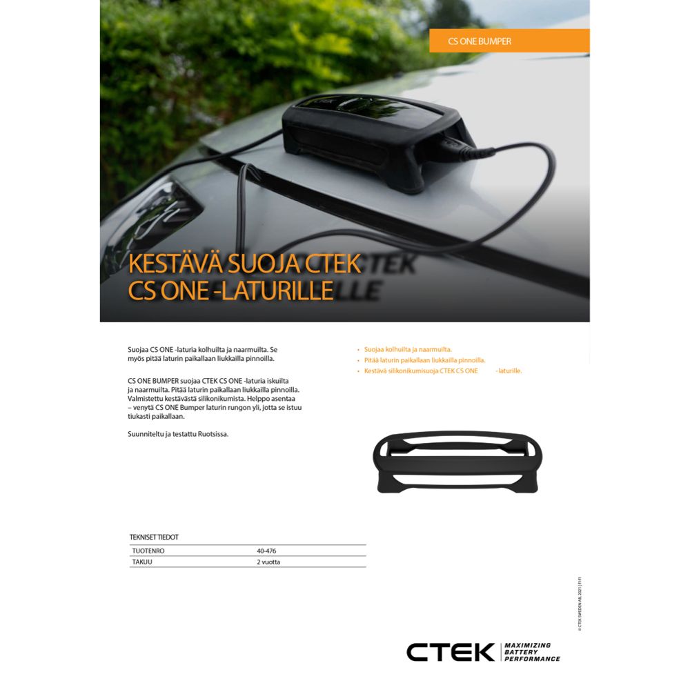 CTEK CS ONE silikonskydd