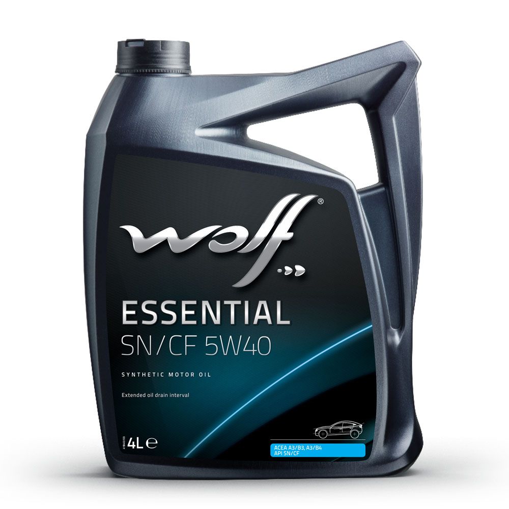 Wolf Essential SN/CF 5W-40 4 l moottoriöljy