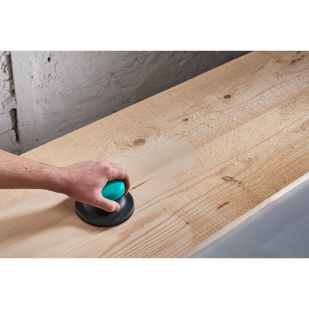 Wolfcraft® handstöd för slipning och polering 125 mm