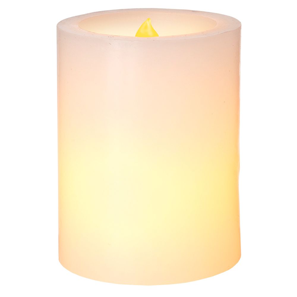 Airam Cindy LED-blockljus 6,5 cm vit