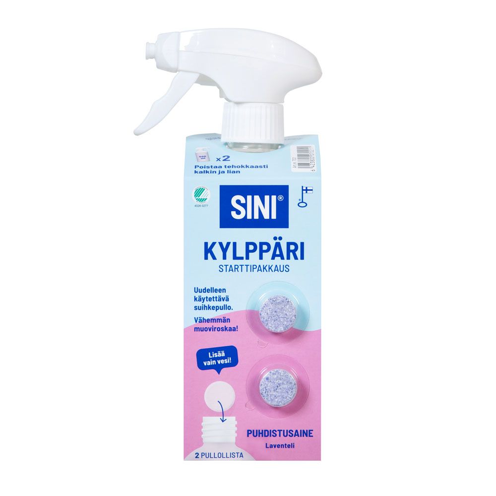 SINI Kylppäri puhdistusainetabletti starttipakkaus