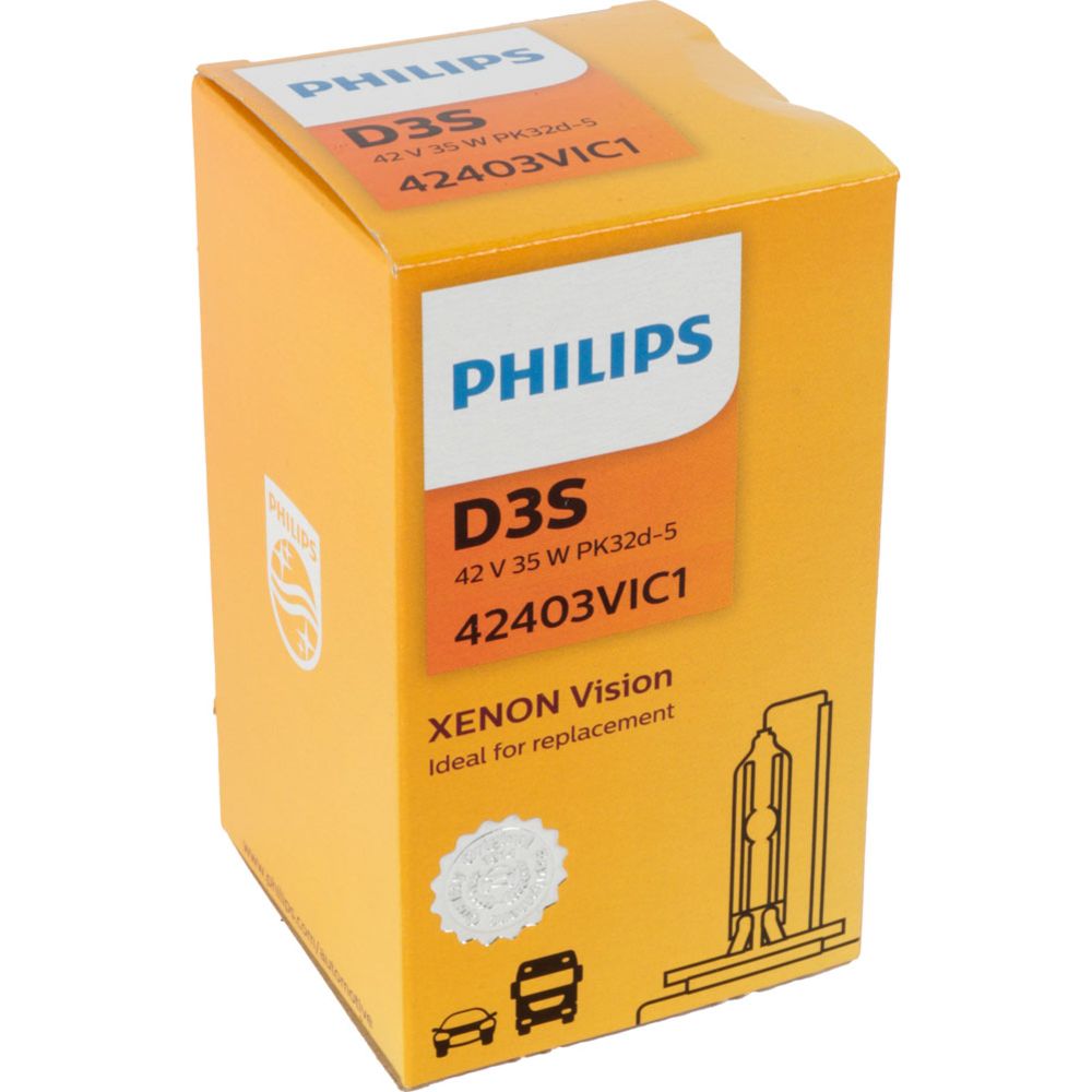 Philips Vision Xenon-D3S ksenoonpirn, 42 V / 35 W
