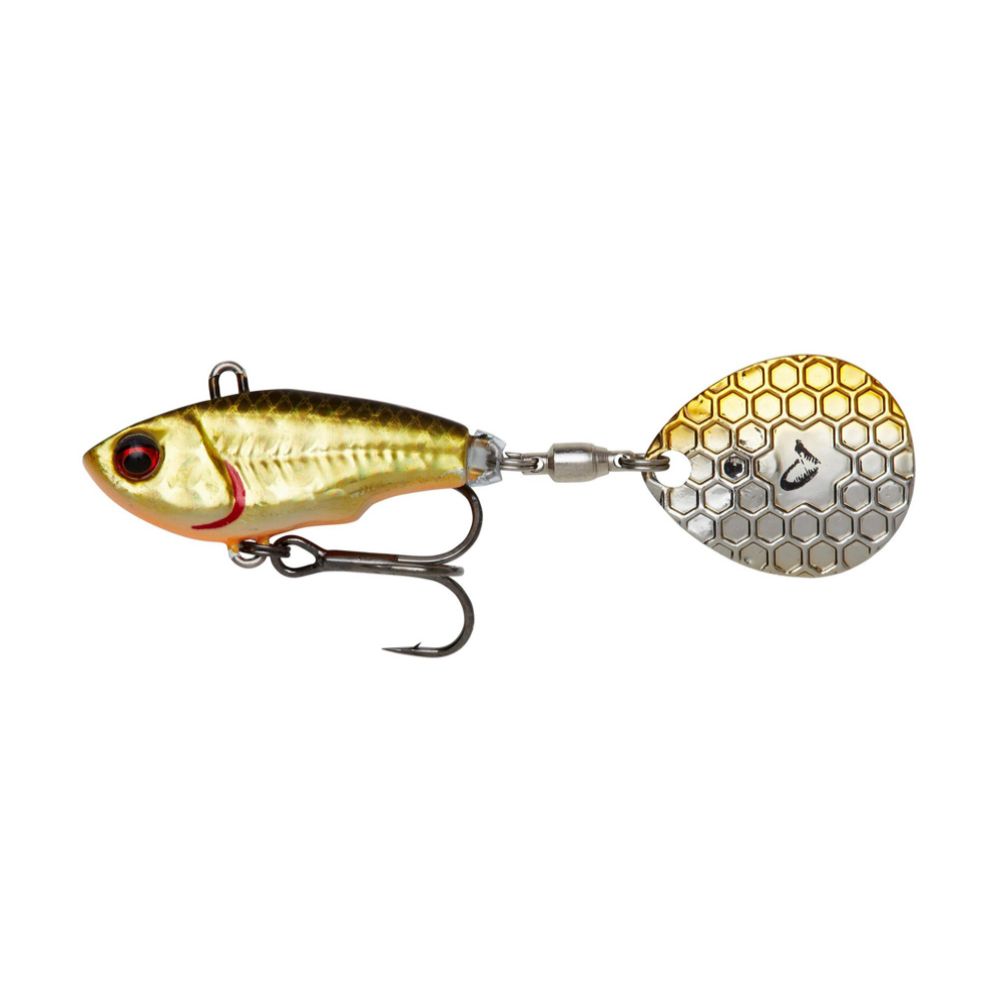 Savage Gear Fat Tail Spin lippauistin 6,5 cm 16 g väri: Black Magic