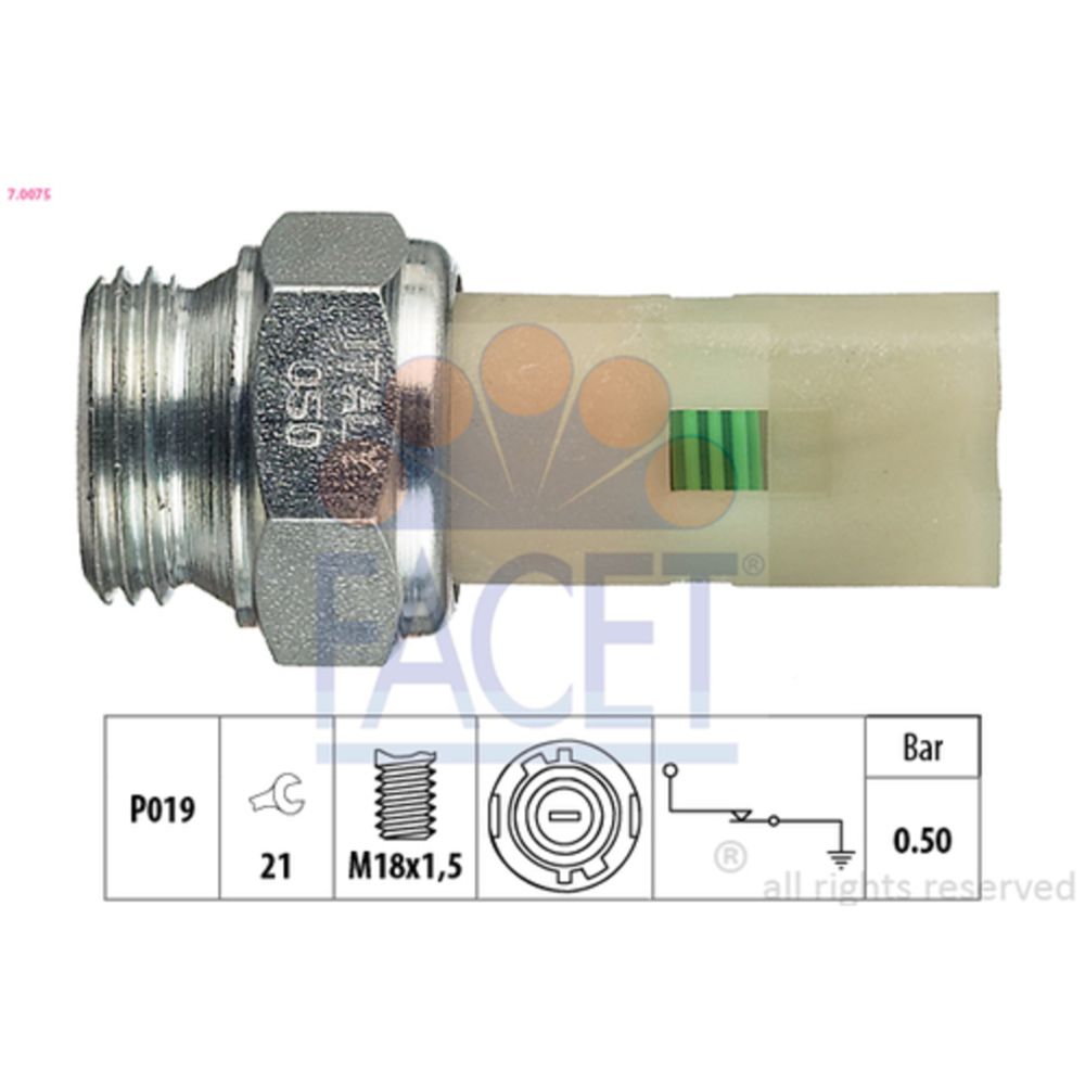 Öljynpainekatkaisin 37-0075