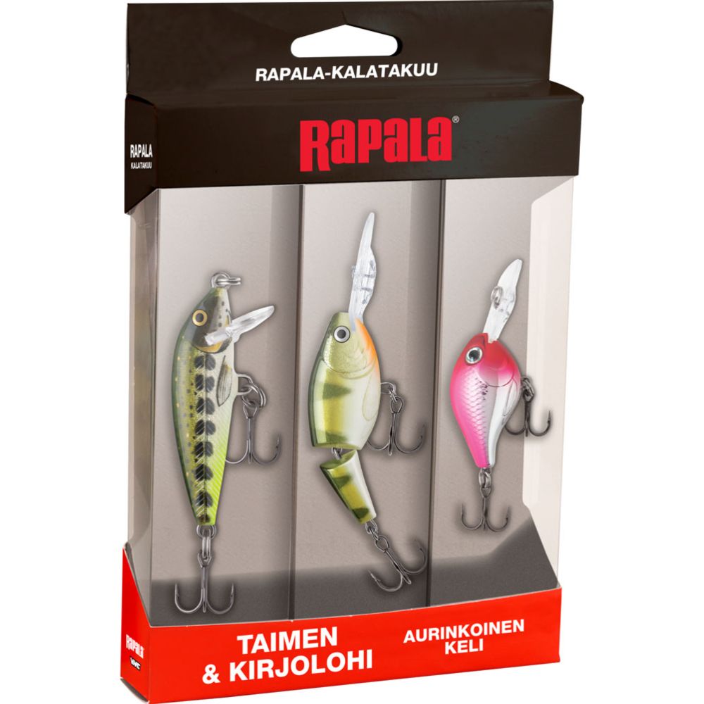 Rapala Kalatakuu landikomplekt meriforell ja vikerforell, päikseline ilm