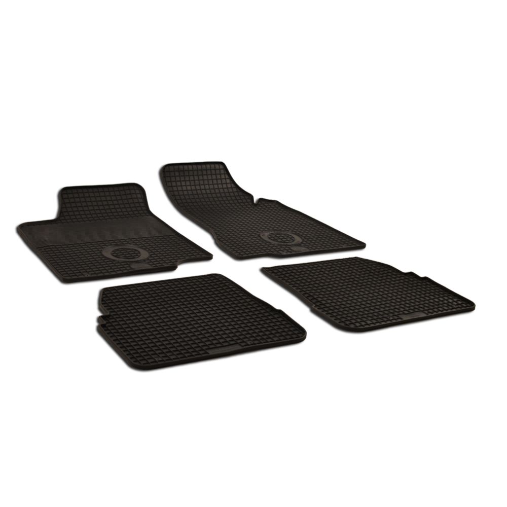 Kummimattide komplekt, VW Passat, 1994—1997, must