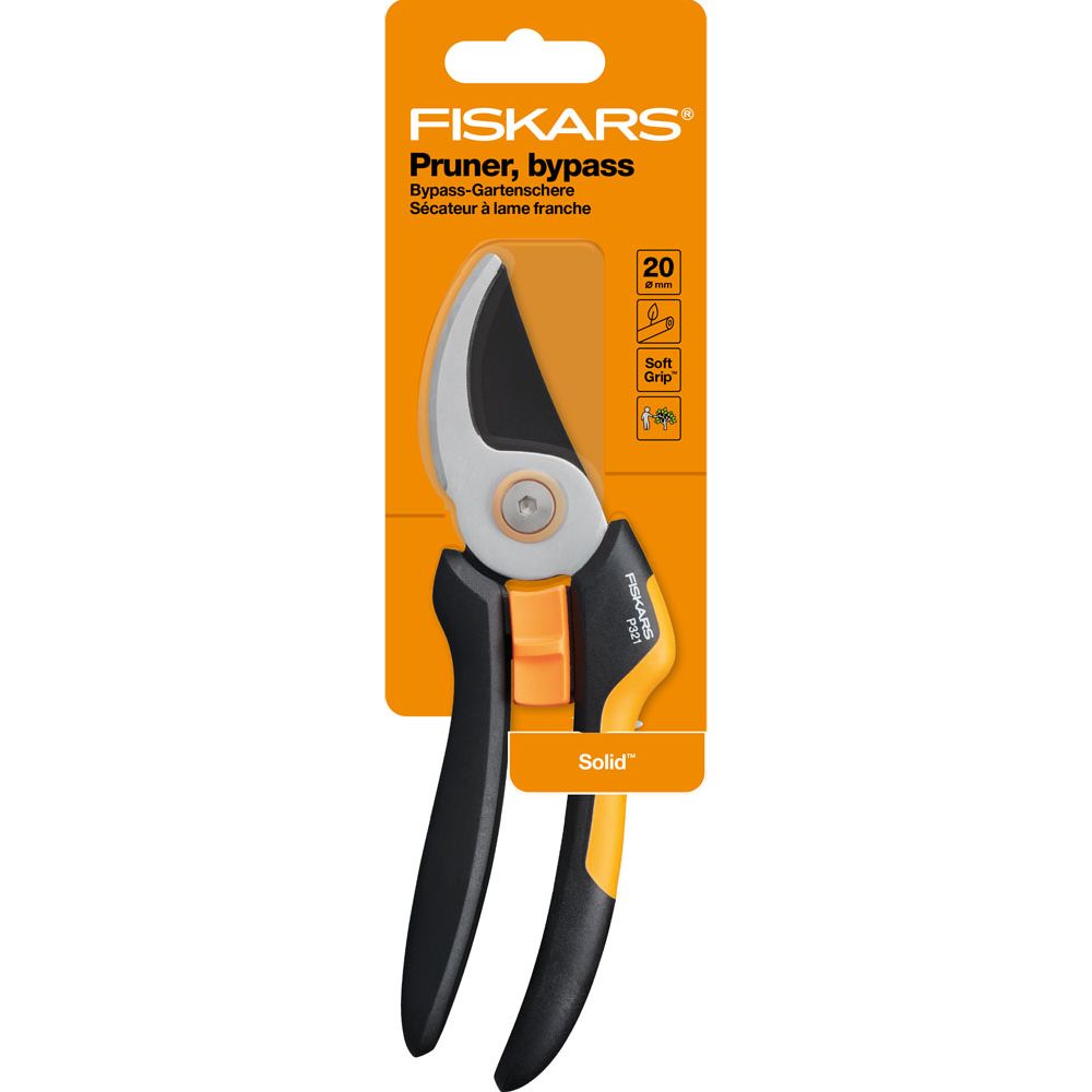 Fiskars Solid sekatör med sidoskär M P321