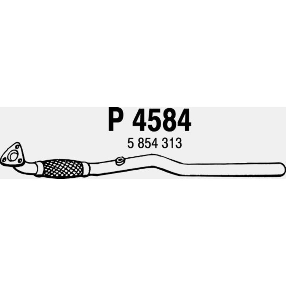 Avgasrör 14-4588