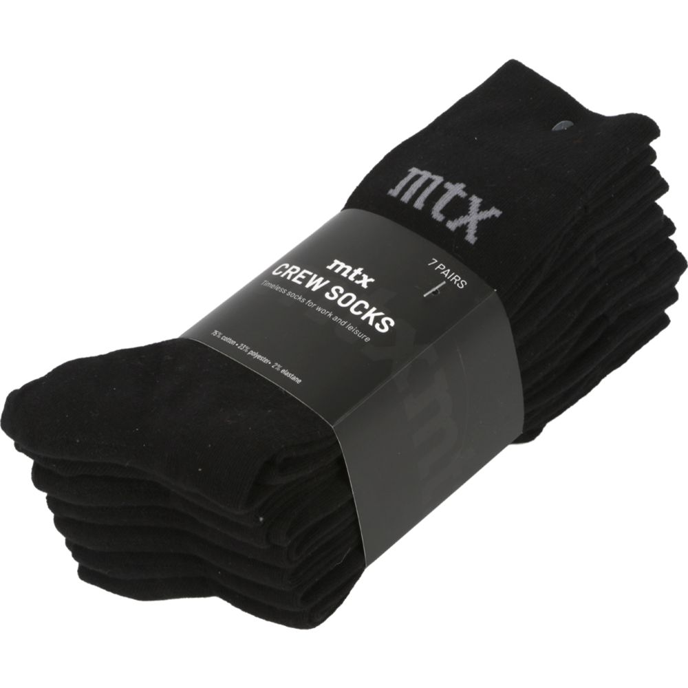 MTX Crew pitkävartiset sukat 7-paria