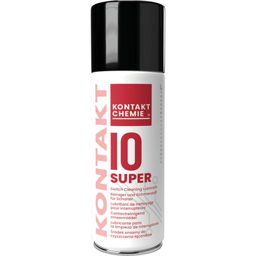 Kontakt Chemie Kontakt Super 10 kytkin- ja kontaktipuhdistusaine 200 ml