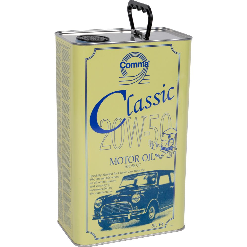 British Classic Motor Oil 20W-50 5 l moottoriöljy