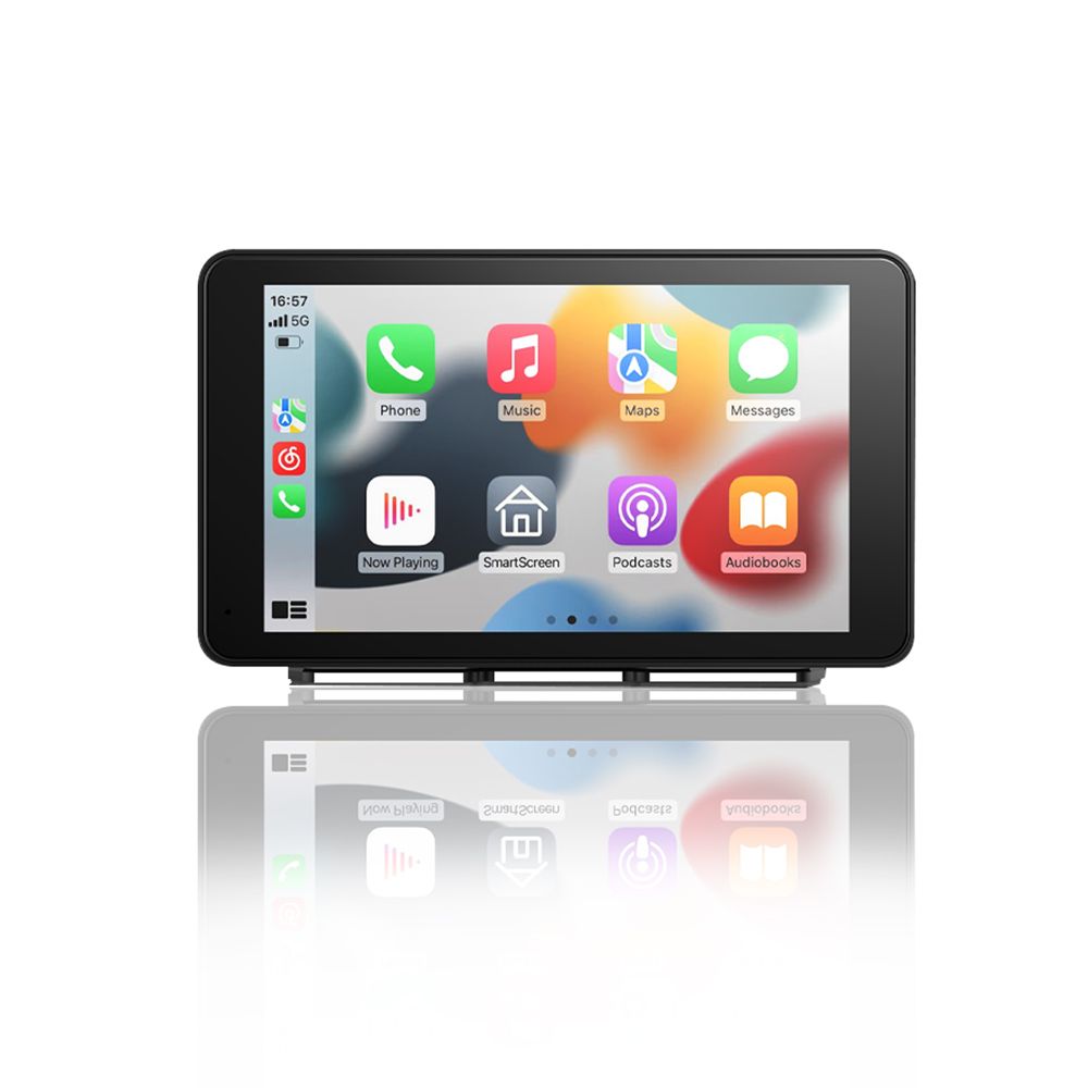 AutoSky 7" Smart Screen Pro CarPlay multimediaspelare och backkamera