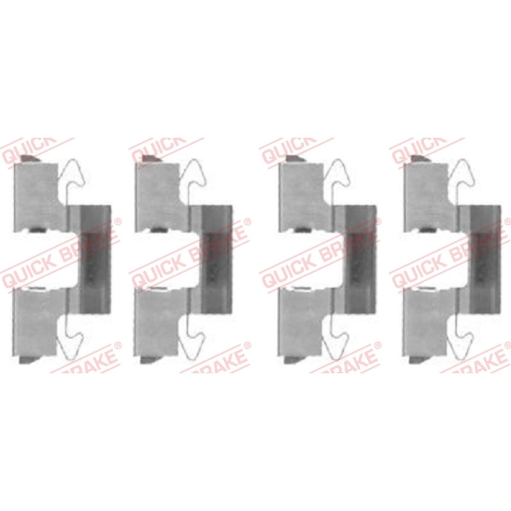Tillbehörssats, skivbromsbelägg 23-20194
