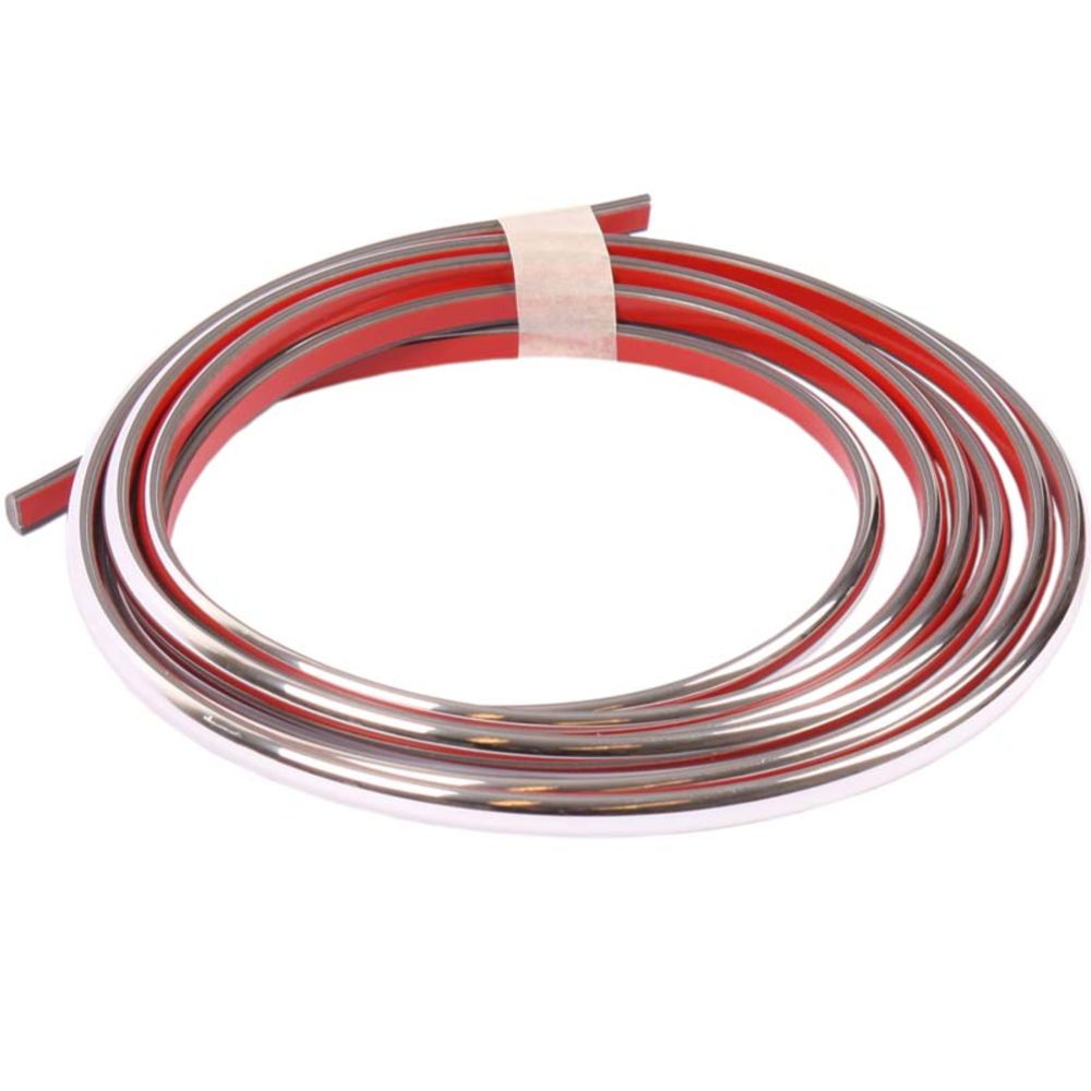 Kromlist självhäftande 8 mm/3 m