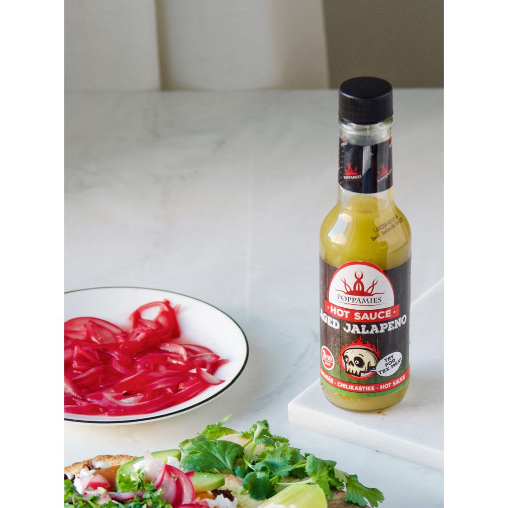 Poppamies Hot Sauce Aged Jalapeno chilisås 150 ml