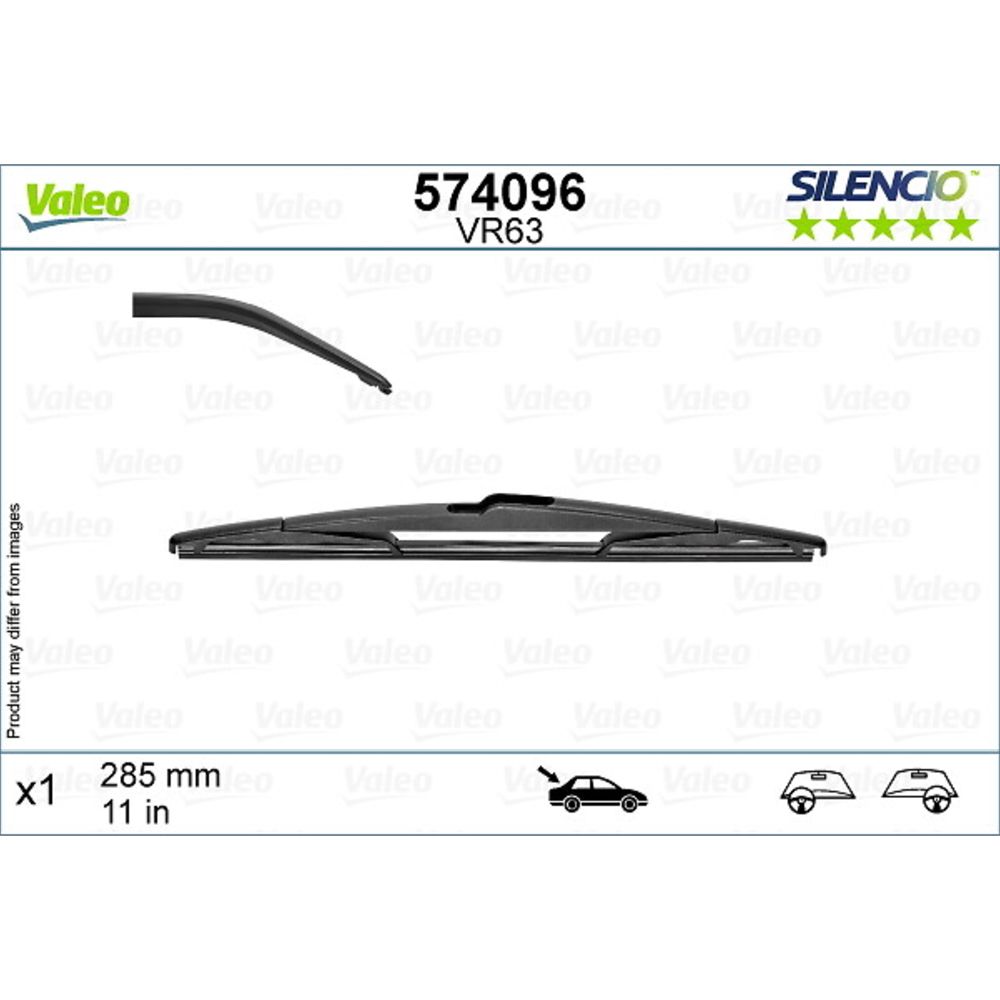 Valeo Silencio VR63 pyyhkijänsulka 28,5 cm