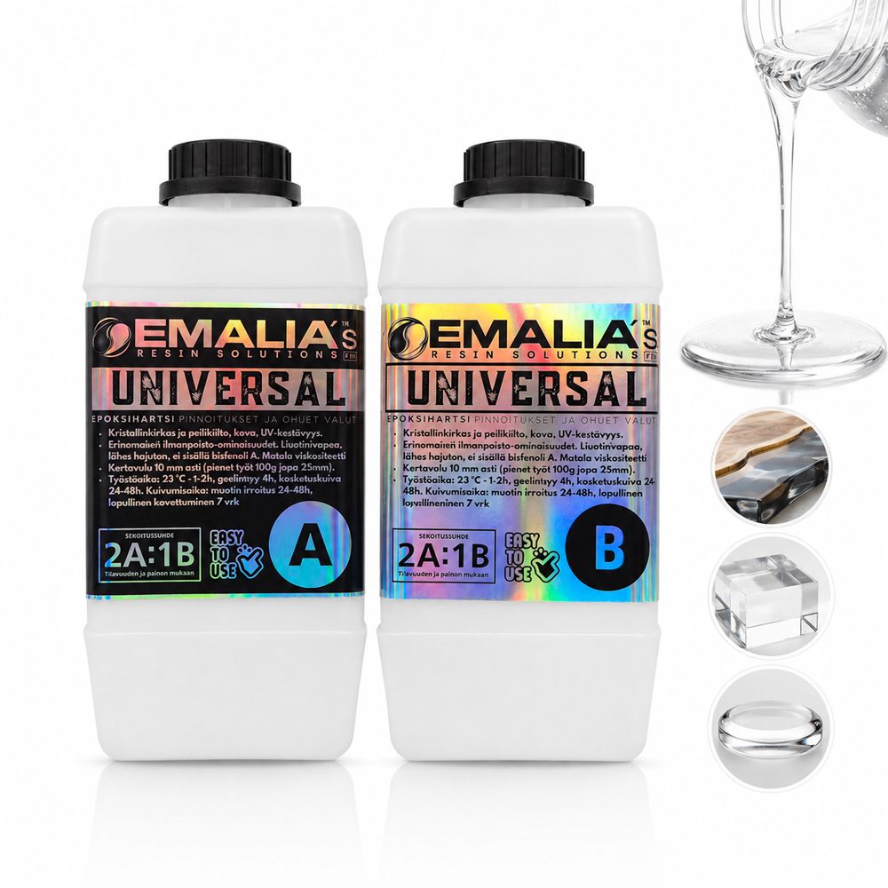 EMALIA Universal Epoksivalusarja 1.5 kg