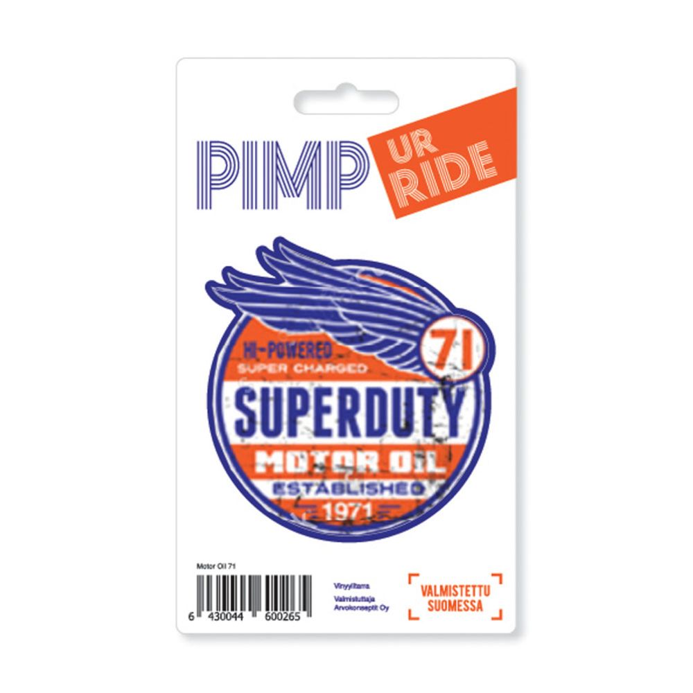 Tarra Pimp Ur Ride Superduty Motor Oil