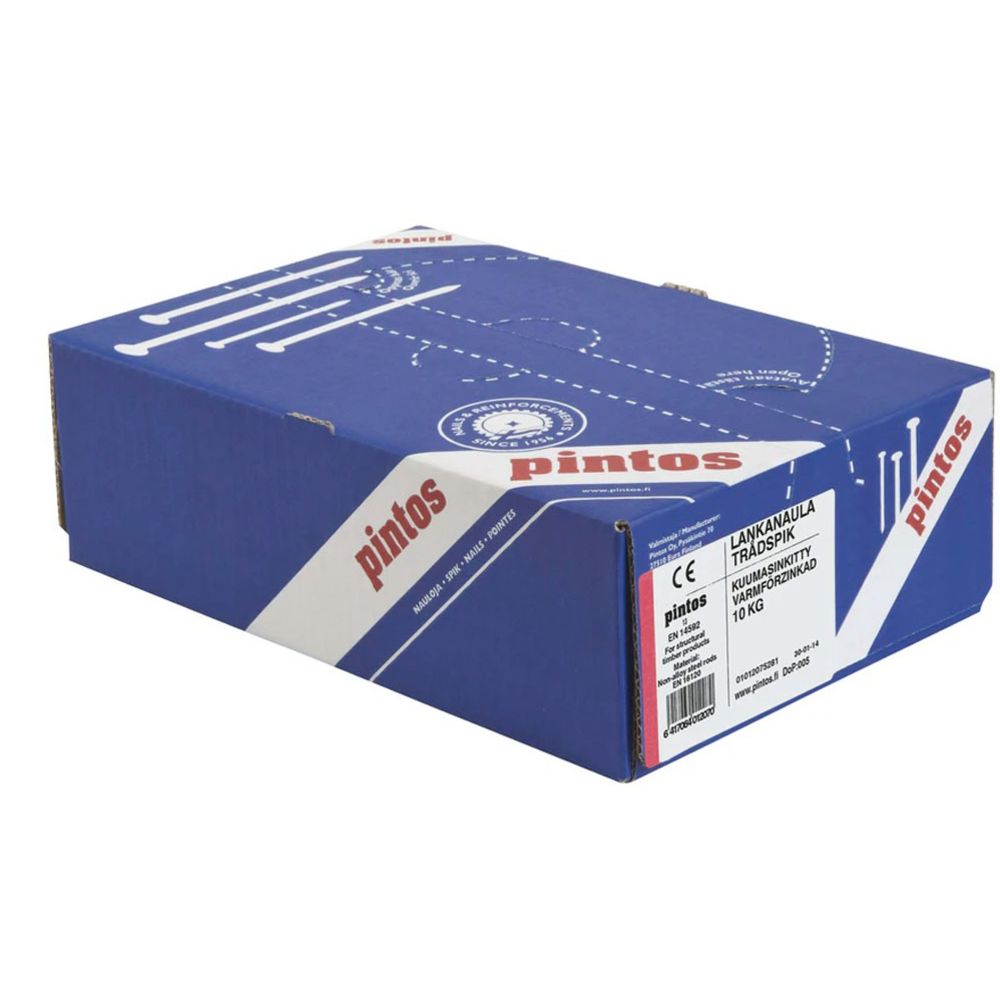 PINTOS kuumasinkitty lankanaula 2,3 x 60 mm, 3200 kpl