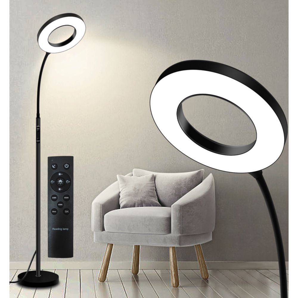 Led Energie Saranda jalkalamppu 168 cm 12 W 850 lm 3CCT musta