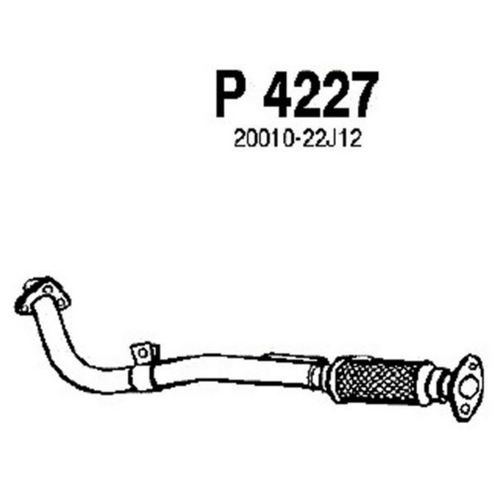 Avgasrör 14-4206