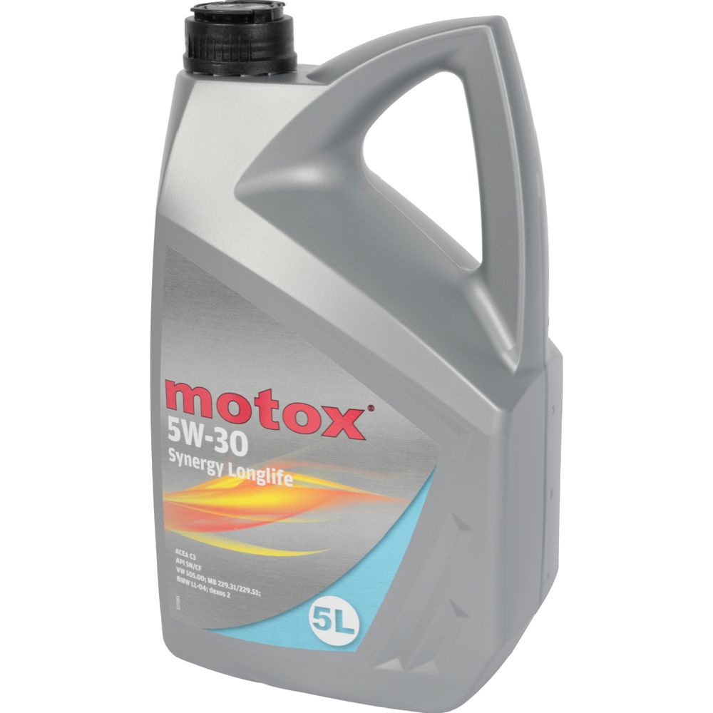 Motox Synergy Longlife 5W-30 C3 5 l moottoriöljy